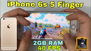Buset Main Pubg Diiphone 6s !! Layarnya Aja Sekecil Itu !!