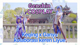 [Genshin Impact COSPLAY] Keqing x Ganyu, kolaborasi keren Liyue