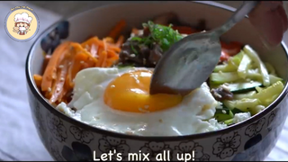 Cơm Trộn Bibimbap phần 5 #food