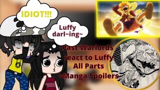 Past Warlords/Shichibukai react to Luffy/Joyboy vs Kaido|Manga Spoilers|Luffy/Joyboy|All Parts|