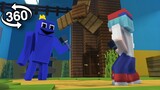 FNF VS Blue 360° VR Minecraft Animation (Rainbow Friends)