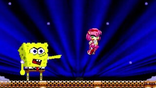 AN Mugen Request #2136: Spongebob VS Amy Rose