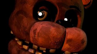 The rock eyebrow raise meme but it's freddy