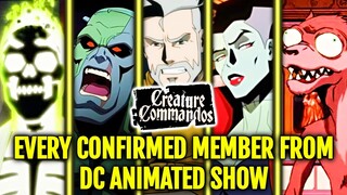 Every Confirmed Member Of Creature Commandos From DC Animated Show - Backstories Explored