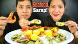 Super Cheesy No Bake Mussels (Tahong), Chili Buttered Shrimp / Quick & Easy Recipe / Bioco Food Trip