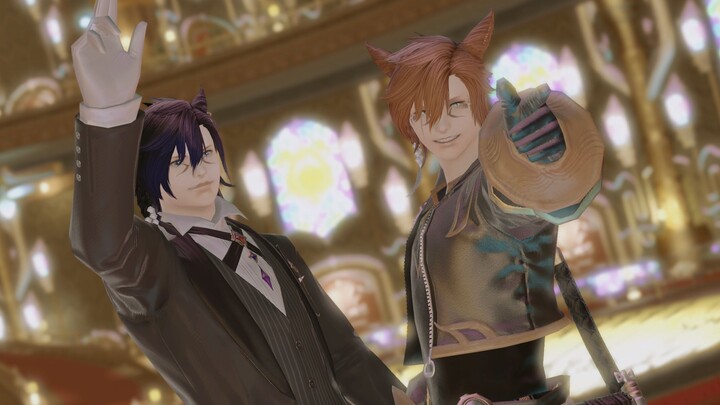 【FF14】I regret not watching the best cat man dancing video