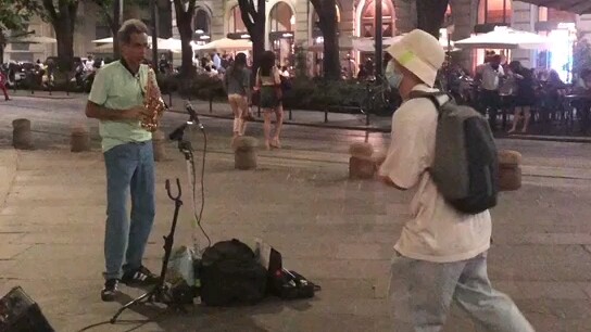 【LOCKING】Saat penari funk bertemu dengan pemain saksofon, September keluar dari tabrakan
