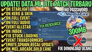 Data ML Lite Full Event 300Mb Terbaru Patch Allstar | ML Lite | Cara Mengatasi Lag & Patah Patah