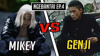 Ketika 2 Jagoan Bertemu!!! | Mikey Vs Genji #Ngebantai Eps 4