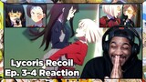 CHISATO AND TAKINA ARE UNSTOPPABLE TOGETHER!!! | Lycoris Recoil Episode 3-4 Reaction