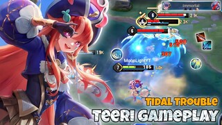 Teeri New Skin "Tidal Trouble" Dragon Lane Pro Gameplay | Arena of Valor Liên Quân mobile CoT