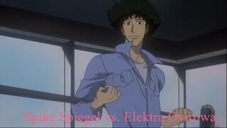 Cowboy Bebop 1998 : Spike Spiegel vs. Elektra Ovirowa
