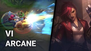 Hiệu Ứng Skin Vi Arcane | Liên Minh Huyền Thoại | Yugi Gaming