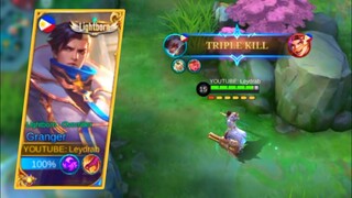 Buffed Granger is OP Super Deadly Gunner | Lightborn Overrider Gameplay | Mobile Legends: Bang Bang