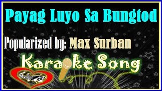 Payag Luyo Sa Bungtod/Karaoke Version/Karaoke Cover