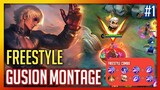 GUSION FREESTYLE MONTAGE🔥 | GUSION MONTAGE #1