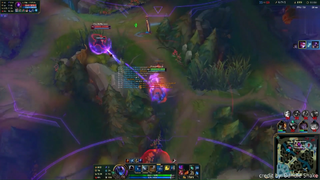 rengar bất lực khi bị malahazar trói chân không di chuyển được trong liên minh huyền thoại #game