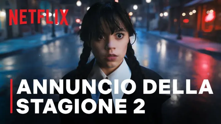 L'annuncio della STAGIONE 2 di MERCOLEDÌ | Netflix Italia