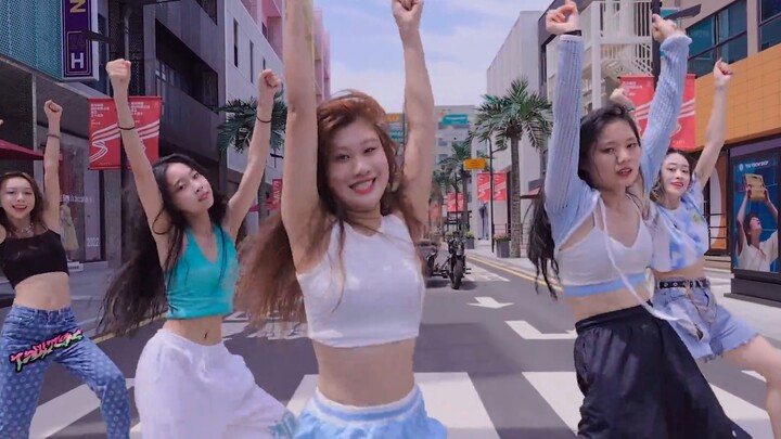 Tantang pergerakan C-camera yang paling sulit di seluruh jaringan! 「NEWJEANS - PERHATIAN」Versi flip-