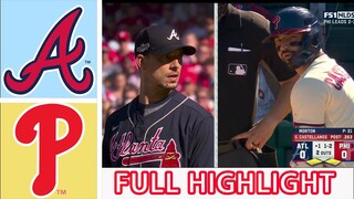 Braves vs. Phillies  Highlights Full HD 10/15/2022 Game 4 | NLDS - Part 1