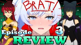 RWBY ice Queendom Ep3 REVIEW : Identity Crisis