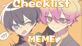 【Nesjie/alljie/MEME】Checklist
