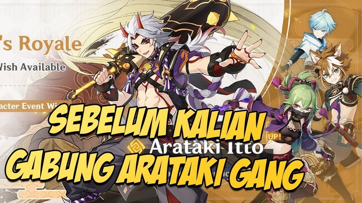 Review Banner Arataki Gang Rerun - Genshin Impact Indonesia