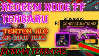 PERCUMA KLO GK NONTON‼KODE REDEEM FREE FIRE JUNI 8 SCAR CUPID/ALOK🇮🇩