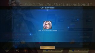 CARA MENDAPATKAN SKIN ESTES BLACKLIST INTERNATIONAL HANYA 499💎DI EVENT PRESALE!! - MOBILE LEGENDS