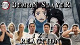 THIS IS SO SAD!! | OUR FIRST TIME EVER WATCHING DEMON SLAYER | 1x1 REACTION!