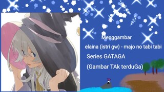 menggambar istri gw | Series GATAGA (Gambar TAk terduGa)