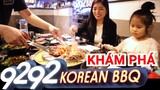 KHÁM PHÁ MÓN ĂN HÀN QUỐC- KOREAN BBQ Ngon Bốc Lửa Vừa Ăn Vừa Thổi Cuộc Sống Mỹ Ăn Uống Vlog & Family