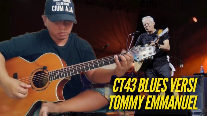 Akhirnya Tommy Emanuel Cover Alip Ba Ta CT43 Blues Petikanya Mirip