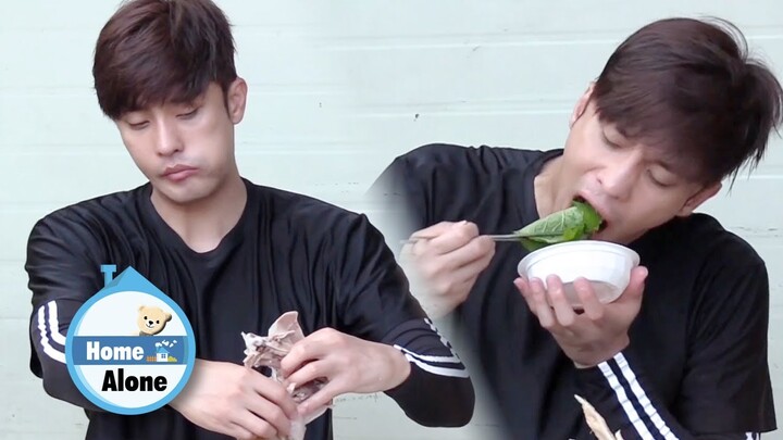 Sung Hon "Do I have to go with you? I like this meal!!" [Home Alone Ep 310]