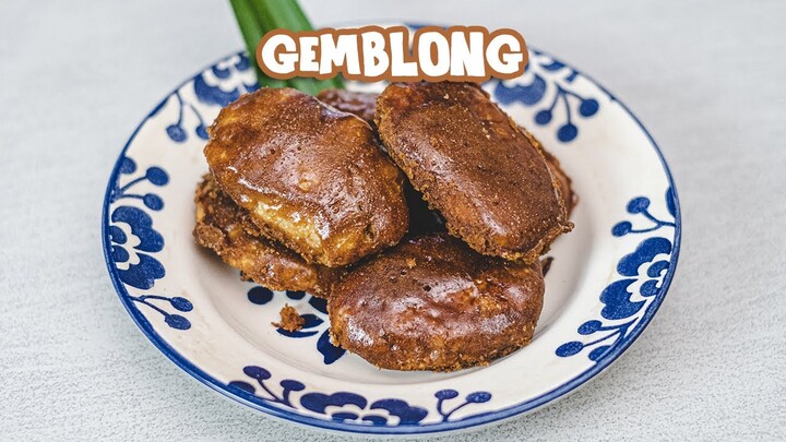 Cara Membuat Gemblong Ketan Gula Merah Empuk Didalam Garing Diluar