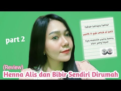 Henna Alis dan Bibir Sendiri Dirumah (part 2)