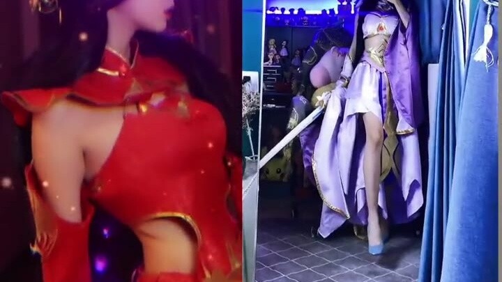 How should such a Zixia fairy play King Glory Luna cos