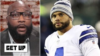 ESPN Get Up | Marcus Spears reacts to Cowboys restructuring QB Dak Prescott's contract