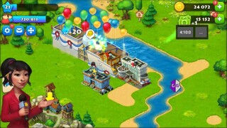 Hack township - Hướng dẫn mở full đất + Xây Community Building không tốn vật liệu gạch, kính, đá,...