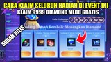 SUDAH RILIS!!! EVENT UNDANG TEMAN DAN KLAIM 9999 DIAMOND MLBB, GINI CARA PAKAI KODE NYA