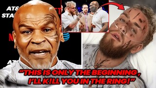 JAKE PAUL IN BRUTAL CONDITION AFTER MIKE TYSON'S ATTACK IN THE FACE OFF!fight 2024