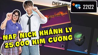 Free Fire : Cow TV Tặng  Người Yêu Kelly Gaming 25.000 Kim Cương  Để Lấy Lòng