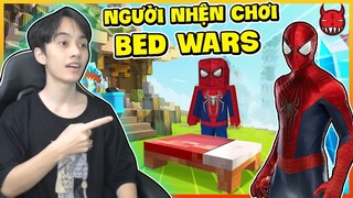 Blockman Go Bed Wars Nhưng hóa thân thành người nhện troll team