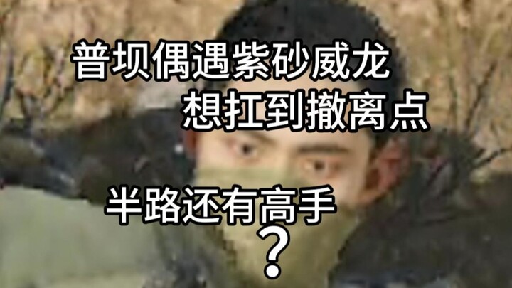 路上遇到个紫砂威龙，扛着他跑了大半个地图结果遇到他队友了？