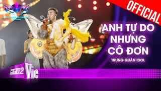 Bướm Mặt Trăng, Trung Quân hát hit mới Anh Tự Do Nhưng Cô Đơn| The Masked Singer Vietnam [Livestage]