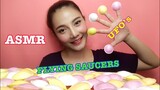 SAW ASMR MUKBANG เสียงกิน|UFO’s Flying Saucers Candy ขนมรูปยูเอฟโอ|NO TALKING|•EATING SOUND•ซอว์