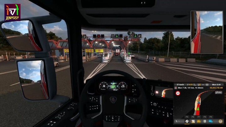 Euro Truck Simulator - New Scania Truck - Gameplay - Tracks Delivery - #ets2 #gameplay