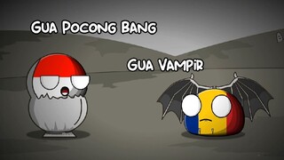 hantu dan negara asalnya - countryballs