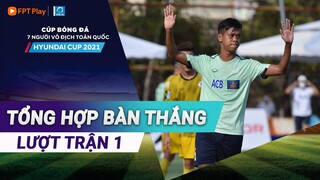 TỔNG HỢP BÀN THẮNG LƯỢT TRẬN 1 VÒNG BẢNG GIẢI BÓNG ĐÁ 7 NGƯỜI TOÀN QUỐC VSC-S1