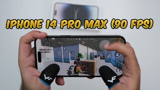 90 FPS iPhone 14 Pro Max Game Play (PUBG MOBILE) Handcam